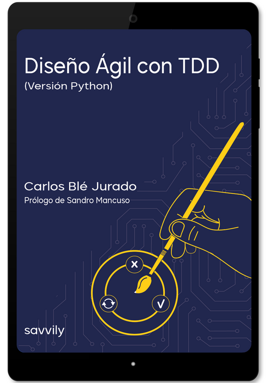 Diseño Ágil con TDD versión Python (Formato Digital - PDF, EPUB)
